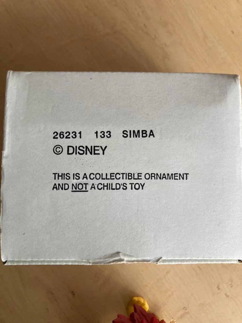 Disney Simba Ornament